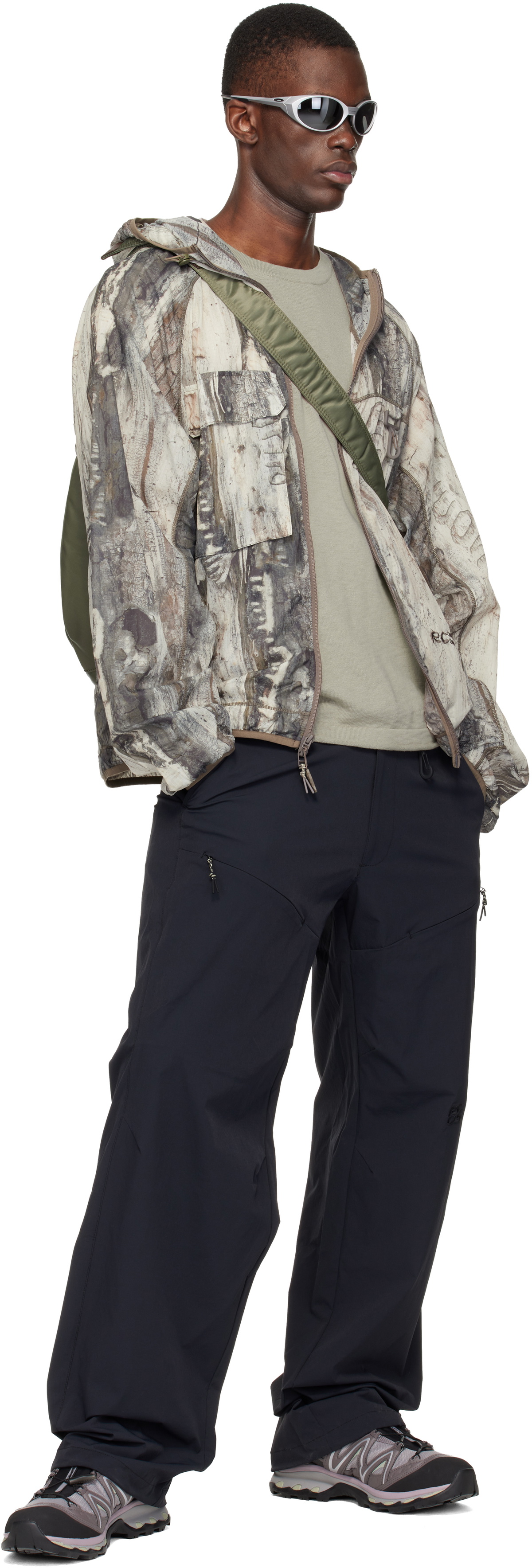 RCOS Taupe Griffith NR.PA Running Jacket