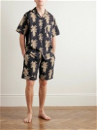 Desmond & Dempsey - Printed Cotton Pyjama Set - Multi