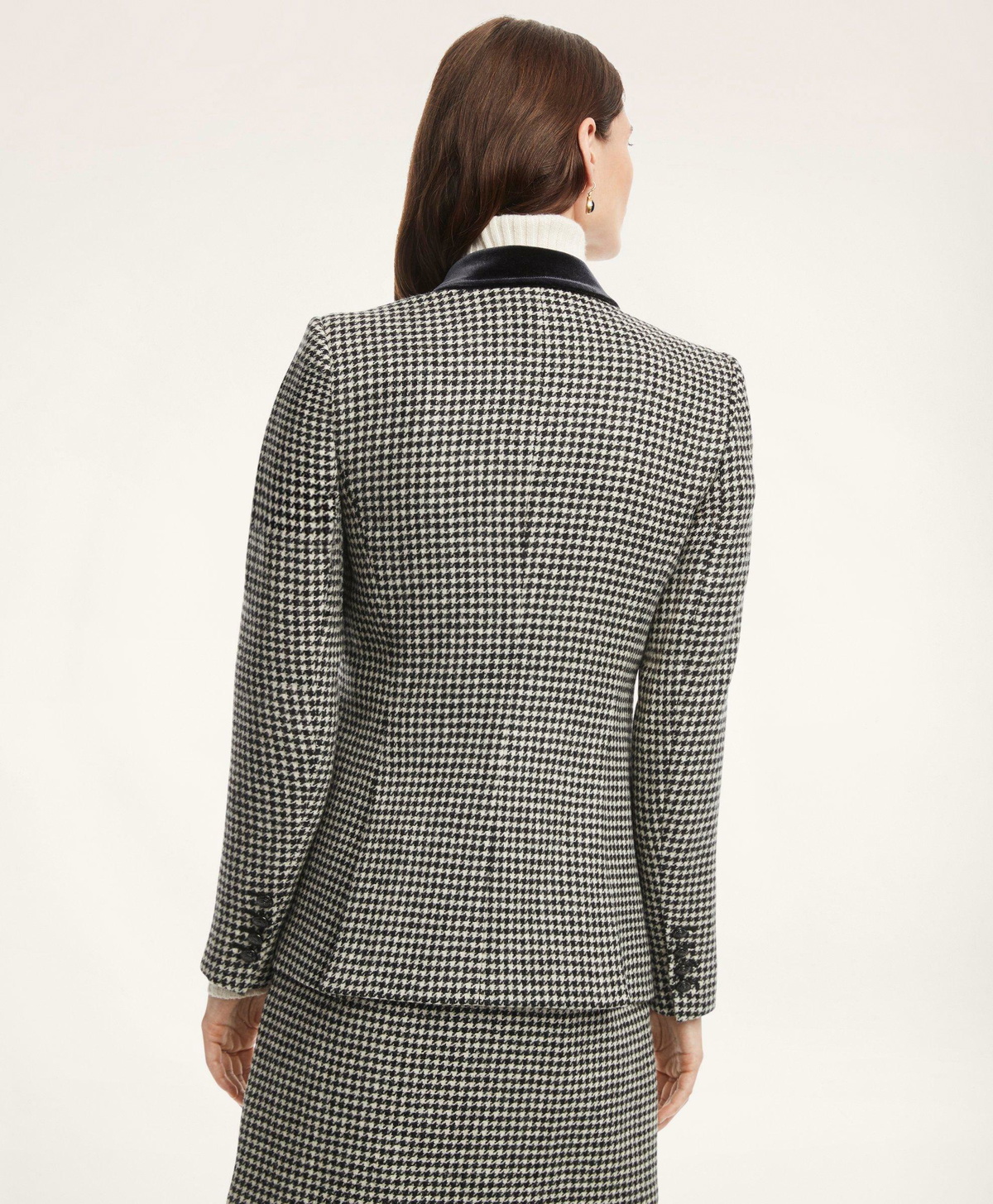 houndstooth riding jacket