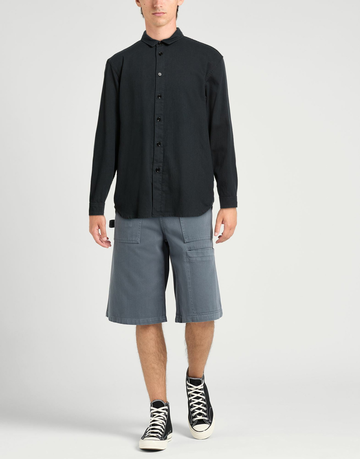Dondup Mens Shirt in Navy