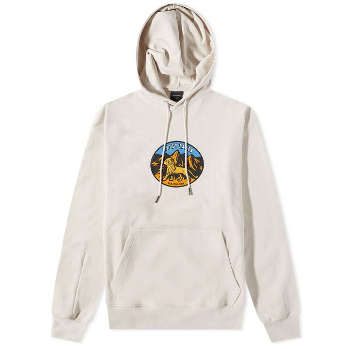 Photo: Daily Paper Men's Parvin Lion Hoody in White Sand