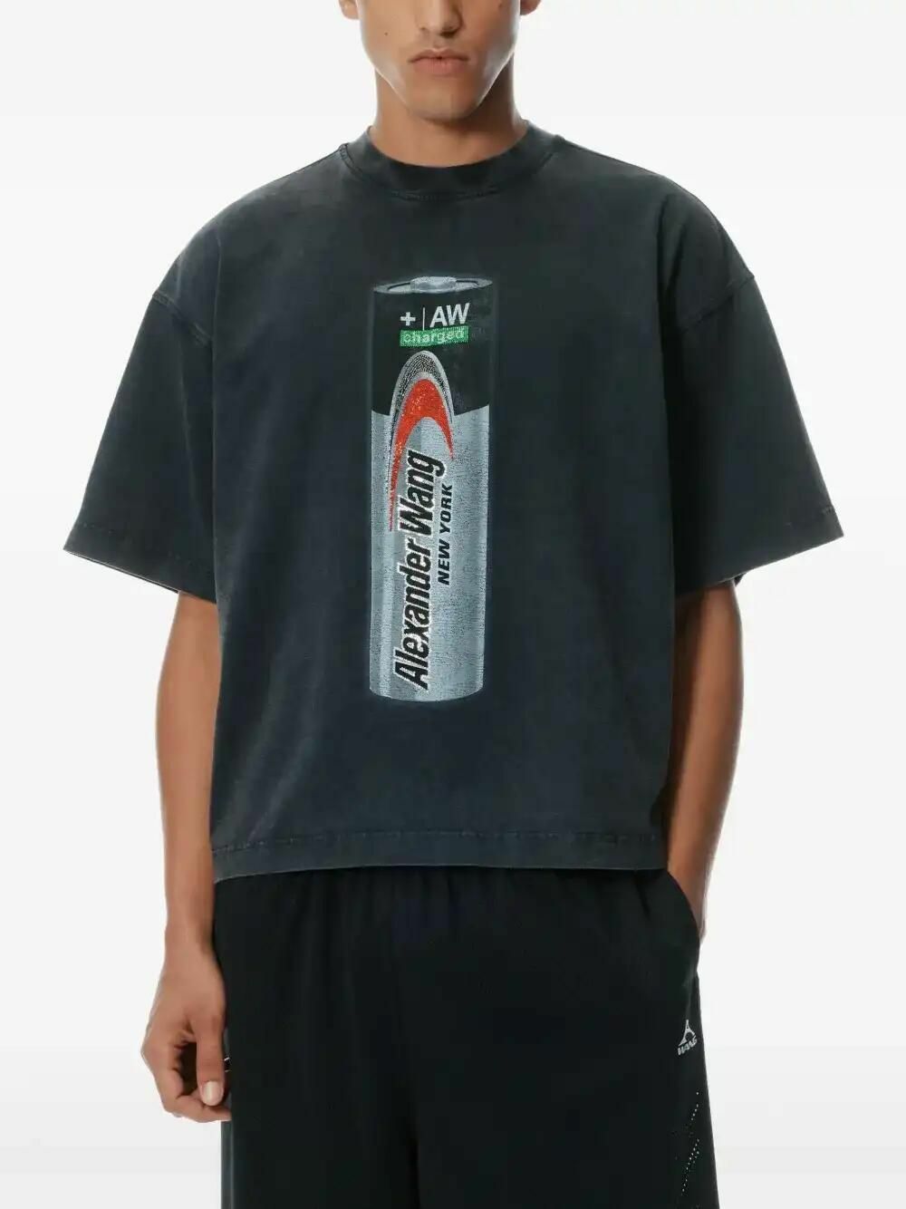 Tシャツ・カットソー Alexander Wang T-Shirt With 00 Graphic a24_alexander-wang_a24-