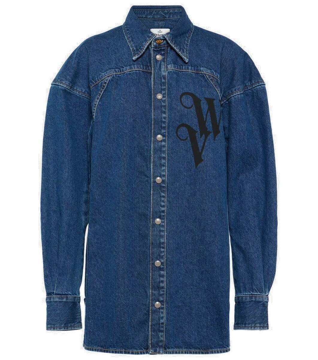 Vivienne Westwood Logo denim shirt Vivienne Westwood