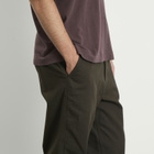 MHL by Margaret Howell Men's Wide Waistband Trousers in Cedar