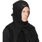 HOMME PLISSÉ ISSEY MIYAKE Black Branches & Leaves May Scarf
