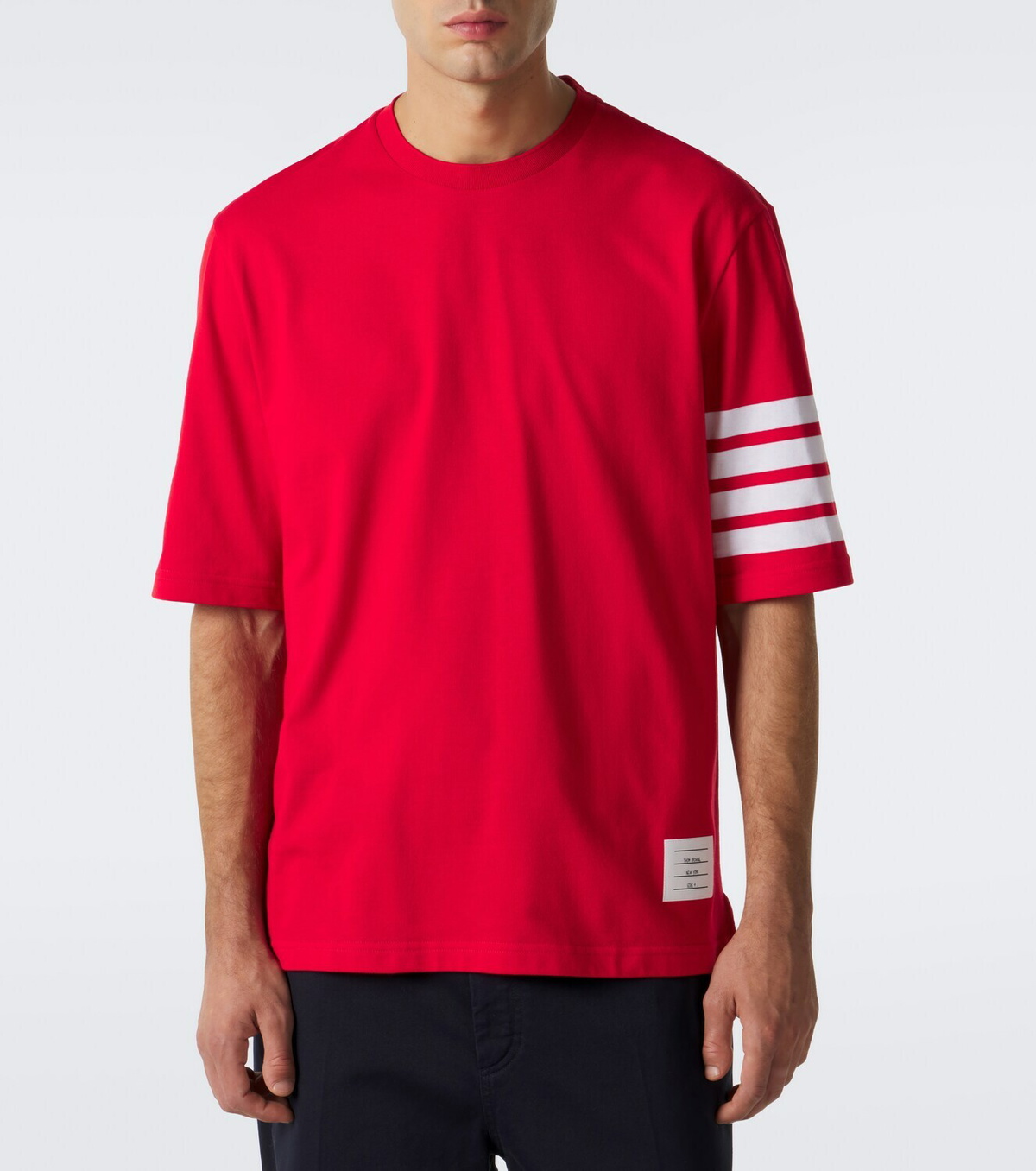 Thom Browne 4-Bar cotton jersey T-shirt