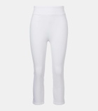 Frame Jetset cotton-blend capri pants