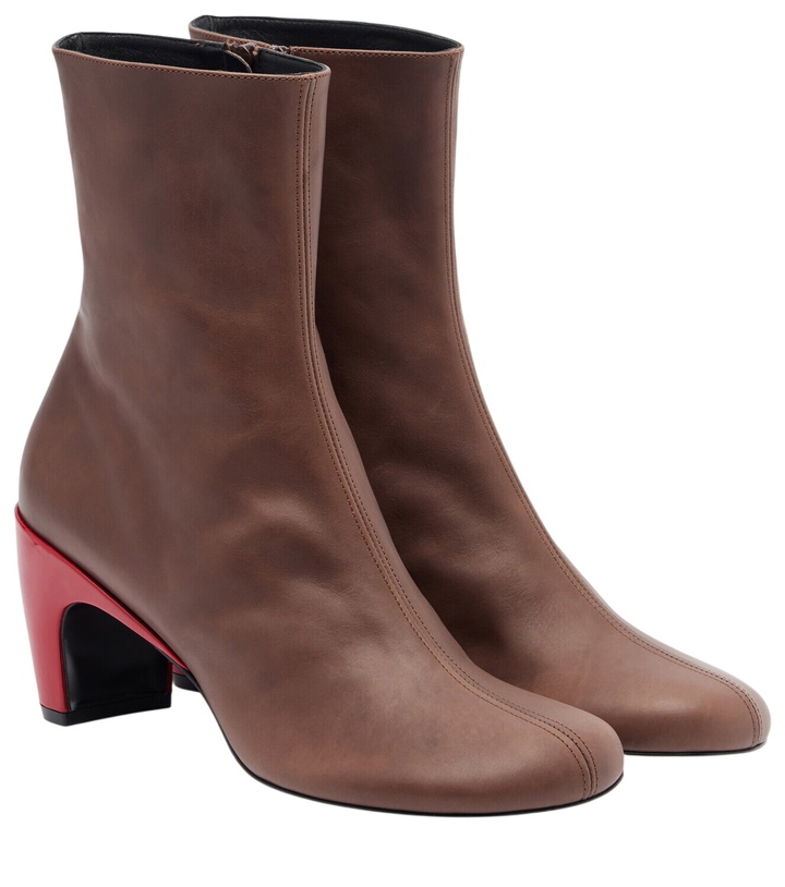 Photo: Dries Van Noten 65 leather ankle boots