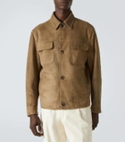 Lardini Suede leather jacket