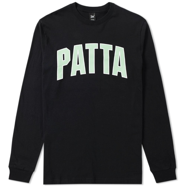 Photo: Patta Curve Logo Long Sleeve Tee