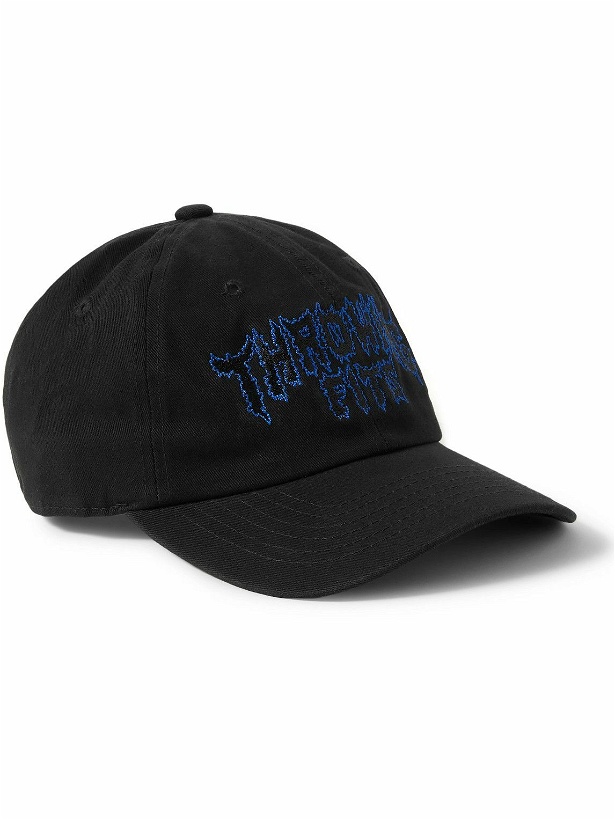 Photo: Throwing Fits - Logo-Embroidered Cotton-Twill Baseball Cap