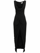 VIVIENNE WESTWOOD Panther Corset Jersey Long Dress