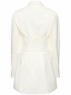 DION LEE - Cotton Poplin Corset Mini Dress