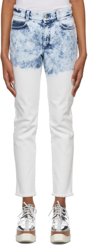 Photo: Stella McCartney Blue & Off-White Skinny Jeans