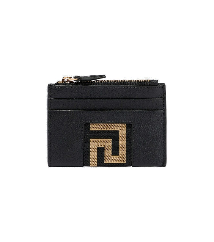 Photo: Versace - Greca leather card holder