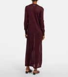 Ferragamo Lamé cardigan