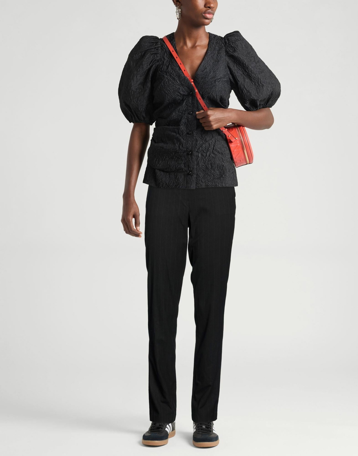 Manila Grace Womens Pants in Black