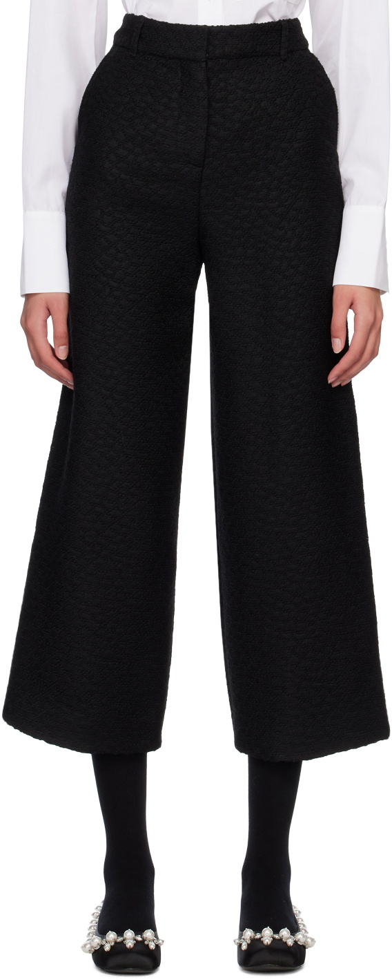 Cecilie Bahnsen Black Jaylee Trousers