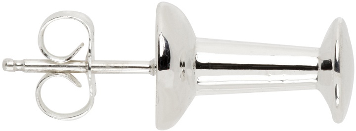 Photo: Secret of Manna Silver Push Pin Single Earring