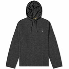 Polo Ralph Lauren Men's Hooded T-Shirt in Black Marl Heather