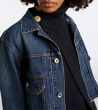 Sacai Paneled denim jacket
