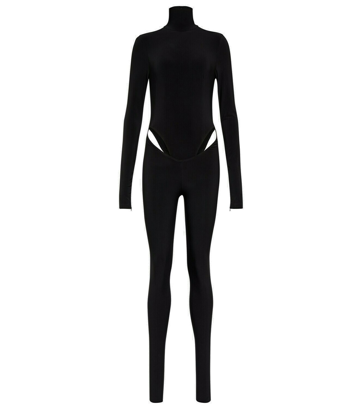 Photo: LaQuan Smith Cutout turtleneck jumpsuit
