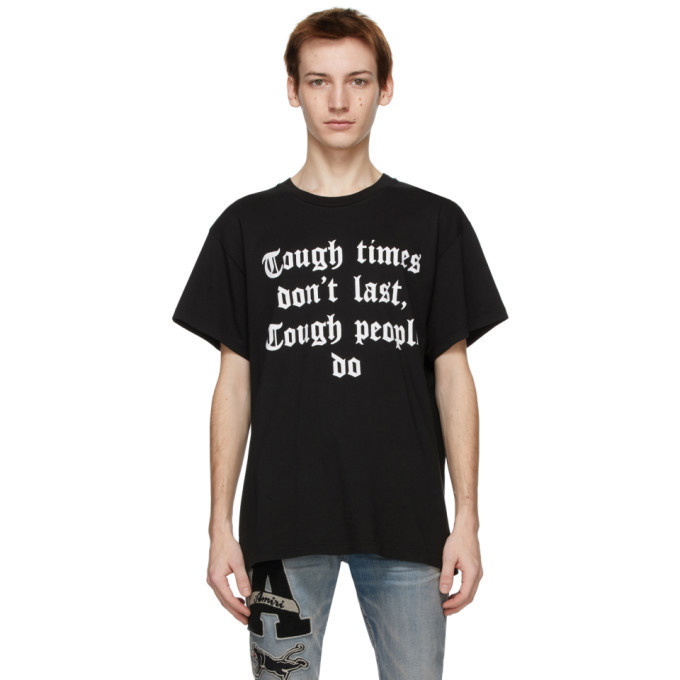 Photo: AMIRI Black Tough Times T-Shirt