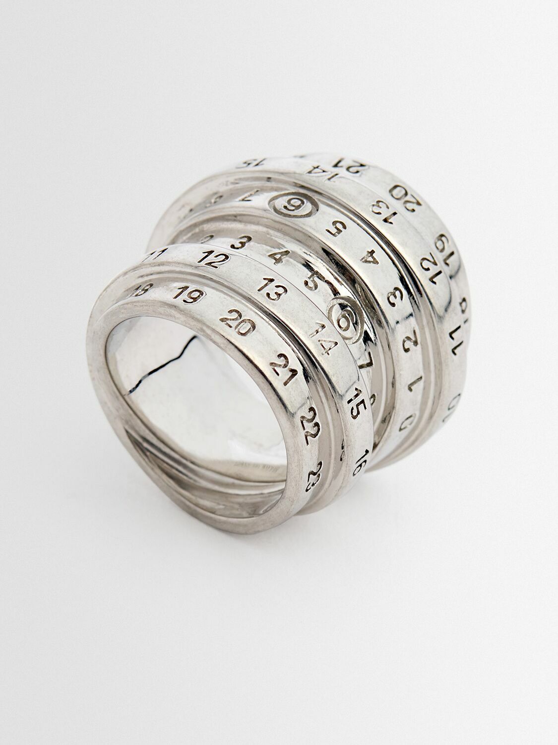 Mm6 Maison Margiela Logo Ring main image 1