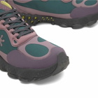 Spunge Men's Osmosis Sneaker in Purple/Green/Yellow
