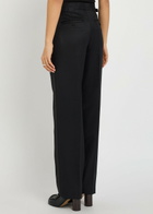JW Anderson Tuxedo Straight-leg Trousers Black