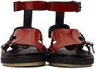 Adieu Red Type 177 Sandals