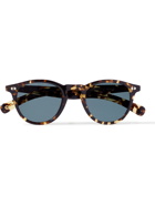 Garrett Leight California Optical - Hampton X 46 Round-Frame Tortoiseshell Acetate Sunglasses