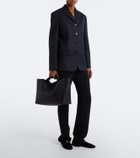 The Row Kit Large leather tote bag