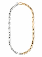 Lauren Rubinski 14K Yellow And White Gold Small Chain Necklace
