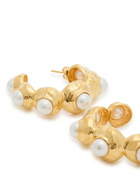 Joanna Laura Constantine Statement 18kt Gold-plated Hoop Earrings - One Size