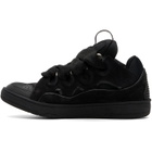 Lanvin Black Curb Sneakers