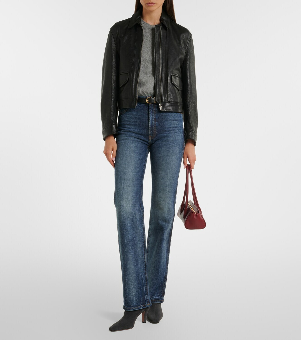 Paris Texas Belle suede ankle boots