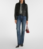 Paris Texas Belle suede ankle boots