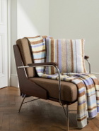 The Elder Statesman - Striped Cashmere Pillow