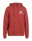 Barbour Mens Sweatshirt Brick