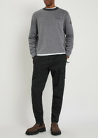 Moncler Logo Cotton Sweatshirt Grey