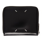 Maison Margiela Black Zip-Around Wallet