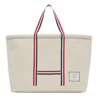 Thom Browne Off-White Medium Tool Tote