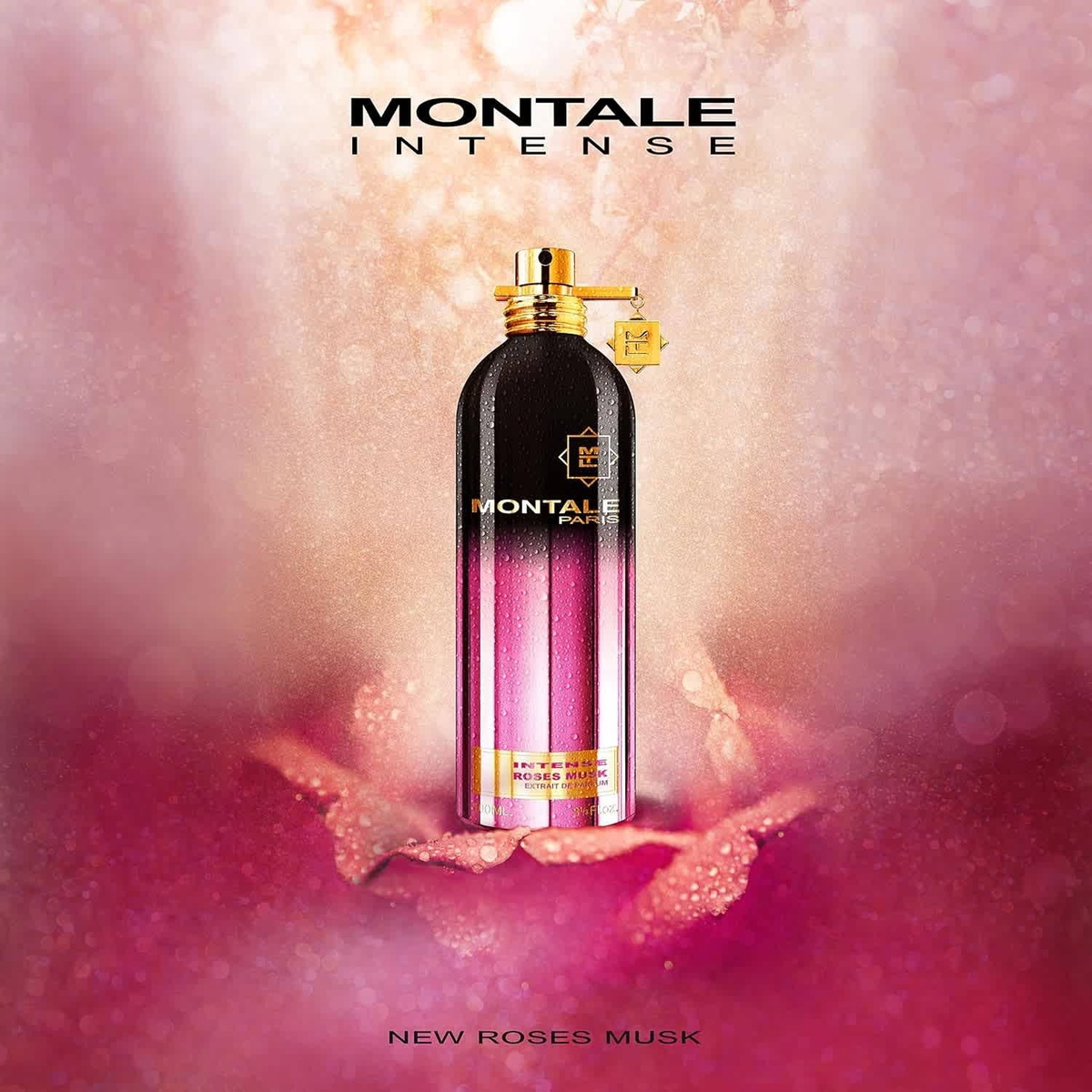 Intense Roses Musk / Montale Extrait de Parfum Spray 3.4 oz (100 ml) (u)