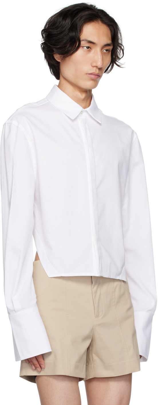 K.NGSLEY White Vincent Shirt