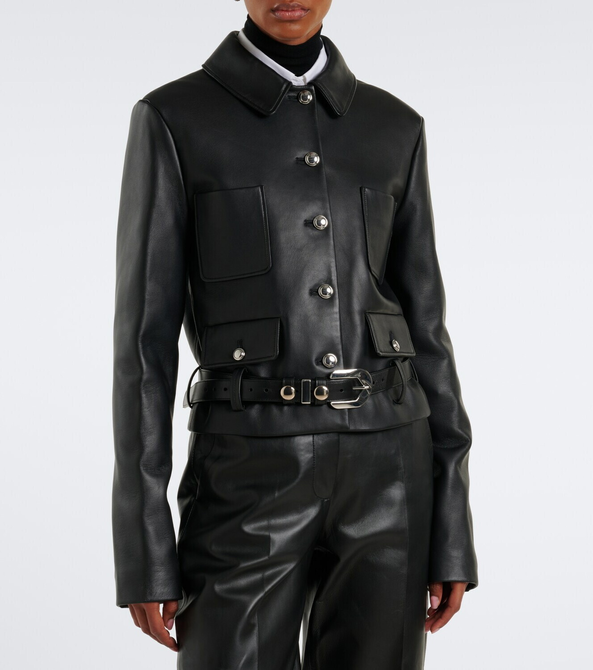 Altuzarra Simons leather jacket