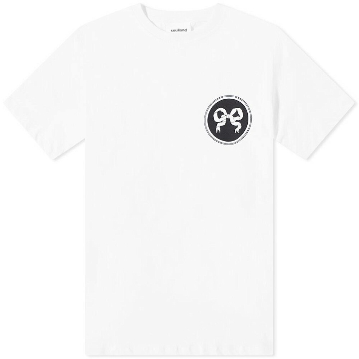 Photo: Soulland Men's Ribbon Emblem 2012 T-Shirt in White