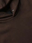 Givenchy - Oversized Cotton-Jersey Hoodie - Brown