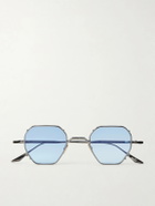 Jacques Marie Mage - Verlaine Round-Frame Metal Sunglasses