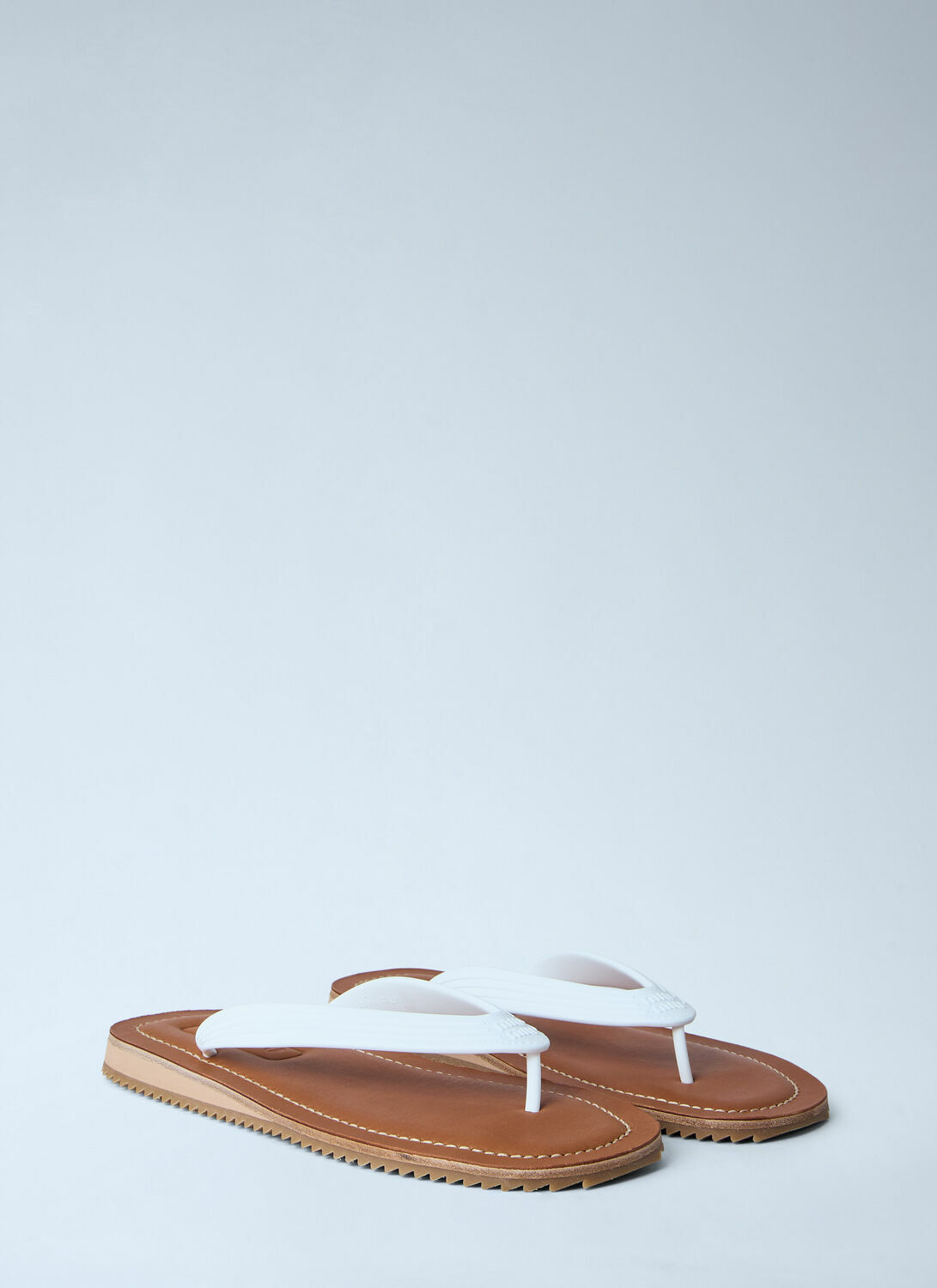 Miu Miu Leather Sole Flip-Flops